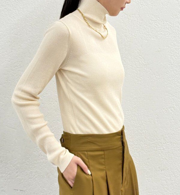  「BASICタートルニット」|ニット・セーター|