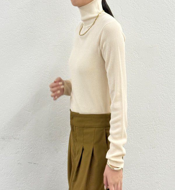  「BASICタートルニット」|ニット・セーター|