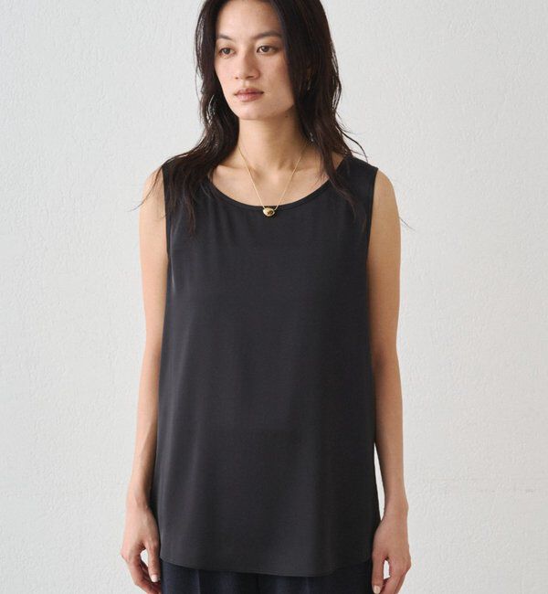  「サテンインナータンク」|シャツ・ブラウス|