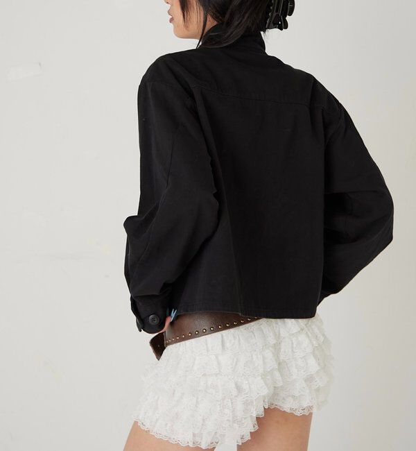  「ファイヤーマンミリタリーシャツジャケット」|ブルゾン・スタジャン|