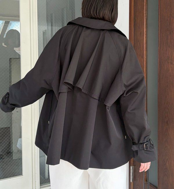  「【サイズ展開あり】バックギャザーコート」|その他|