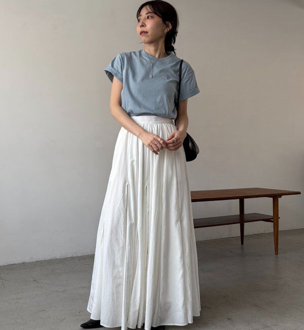  「【低身長サイズあり】ランダム切替フレアスカート」|スカート|