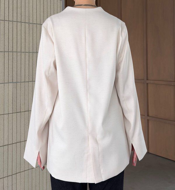  「【tani企画】深Vネックジャケットプルオーバー」|その他|