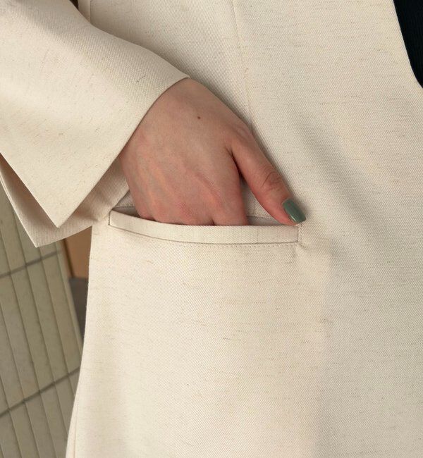  「【tani企画】深Vネックジャケットプルオーバー」|その他|