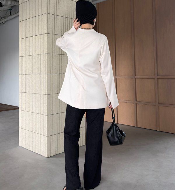  「【tani企画】深Vネックジャケットプルオーバー」|その他|