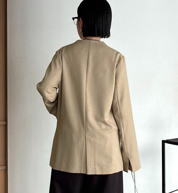  「【tani企画】深Vネックジャケットプルオーバー」|その他|