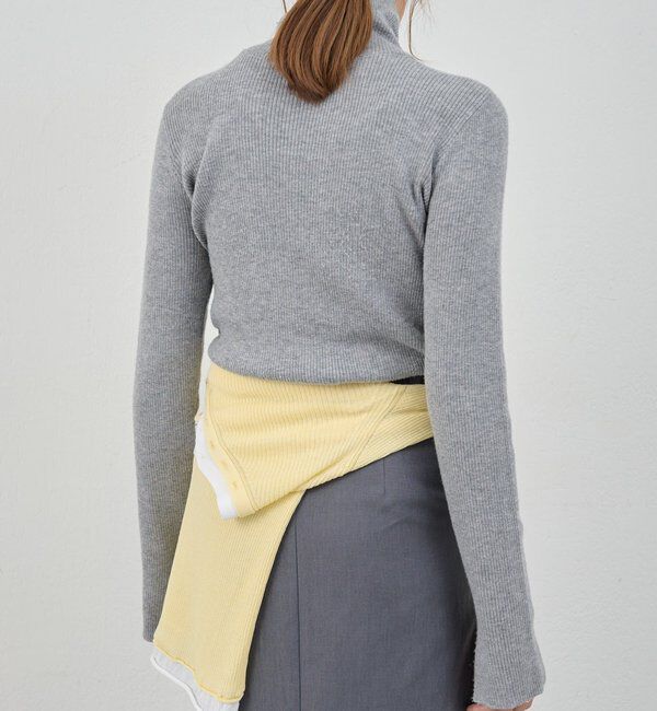  「ハイネックリブニット」|ニット・セーター|