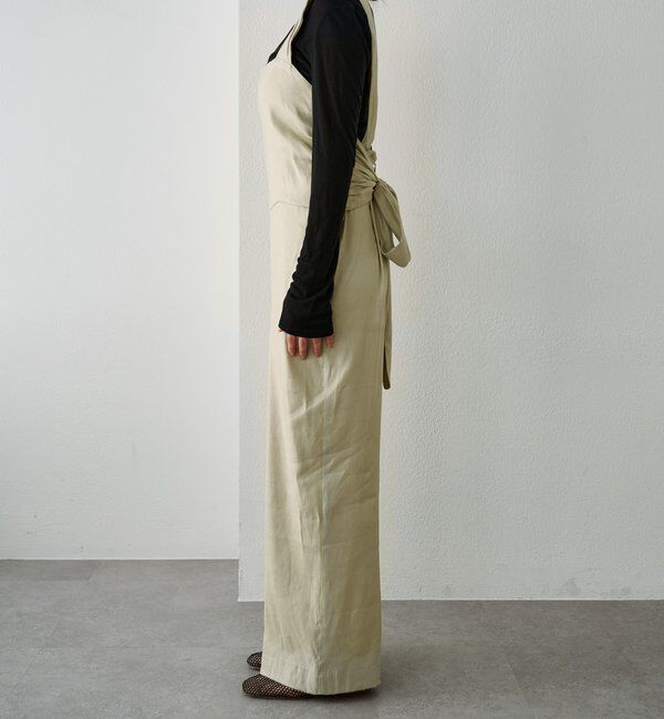  「バックリボンイージーサロペット」|オールインワン|