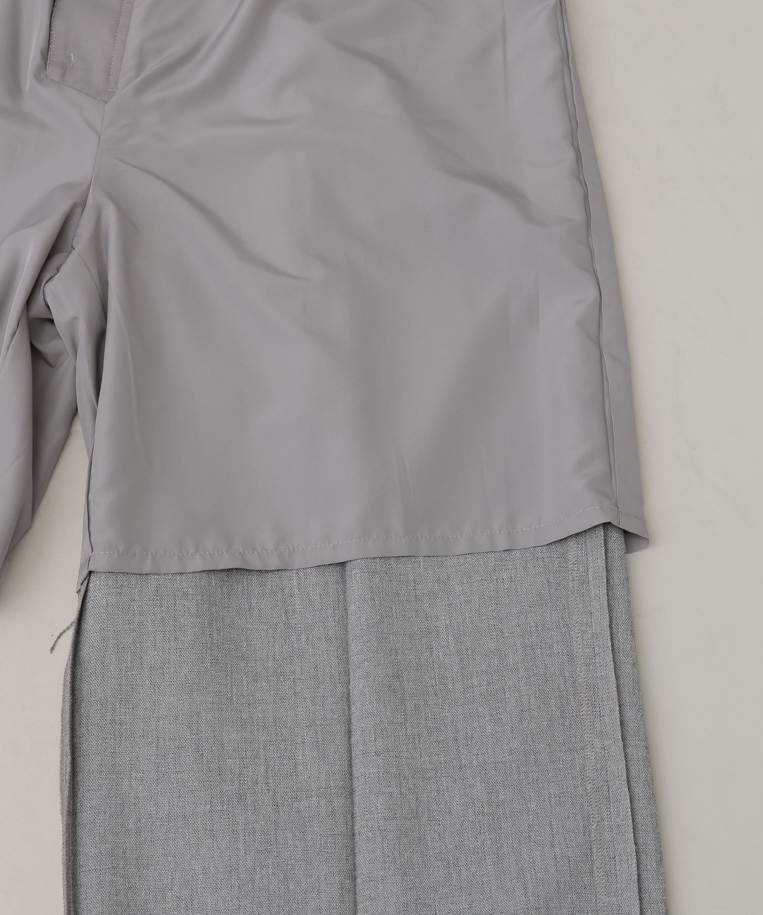 A part by 「【多機能・セットアップ対応可能】リネンライクパンツ」|スラックス|