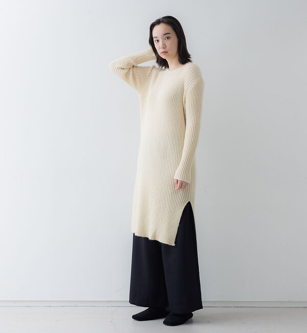 collex「ナチュラルファインヤーンニットワンピース」|ワンピース|