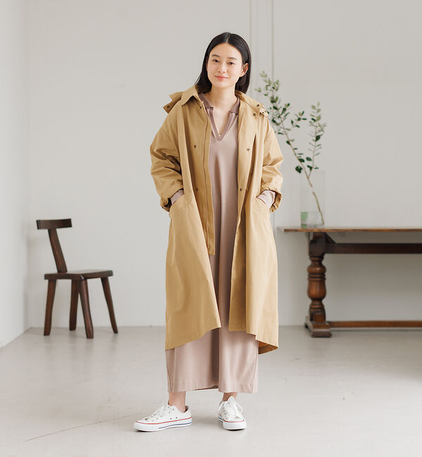 collex「ポロ衿コンビワンピース」|ワンピース|