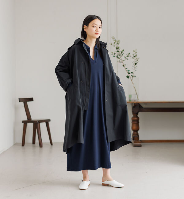 collex「ポロ衿コンビワンピース」|ワンピース|