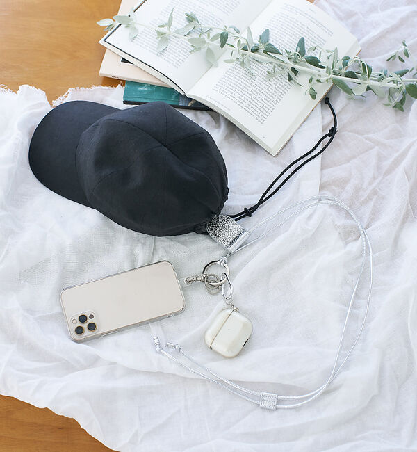 collex「【WEB限定】【BEAURE】レザーモバイル＆マスクストラップショルダー」|モバイルケース|