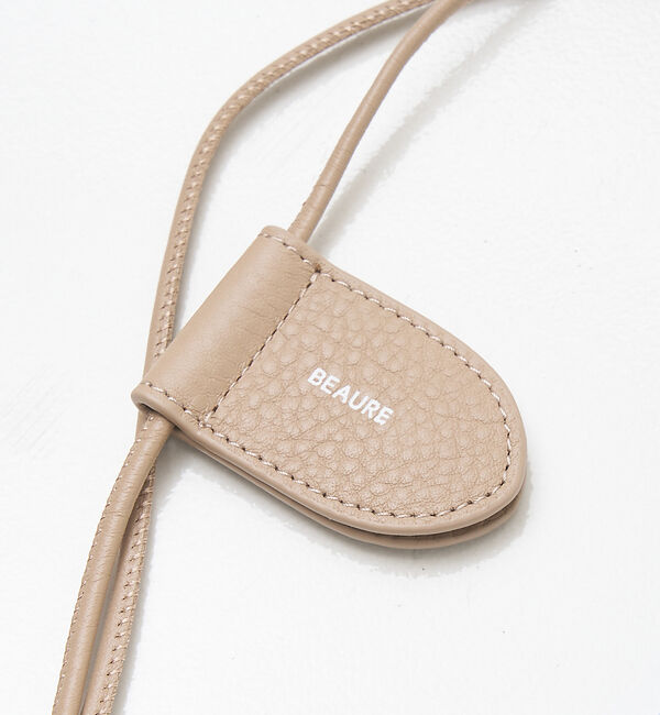 collex「【WEB限定】【BEAURE】レザーモバイル＆マスクストラップショルダー」|モバイルケース|