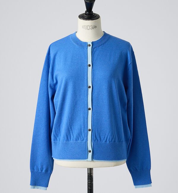 collex「バイカラーコンパクトカーディガン」|カーディガン|