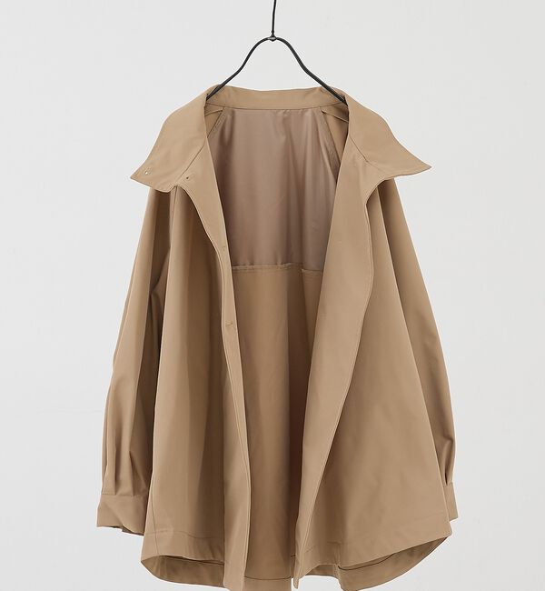 collex「ハイネックフレアーコート」|ブルゾン・スタジャン|