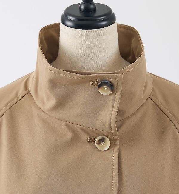 collex「ハイネックフレアーコート」|ブルゾン・スタジャン|