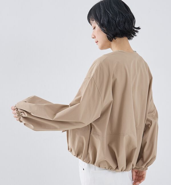 collex「2WAYボリュームスリーブジップアップブルゾン」|ブルゾン・スタジャン|