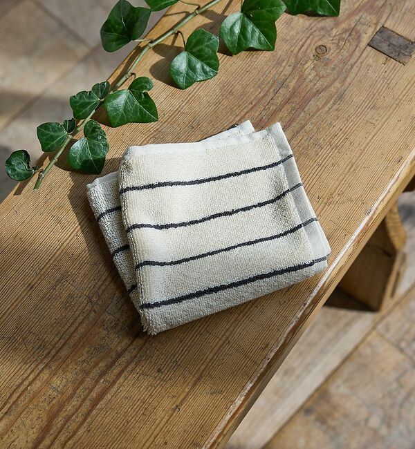 collex「【BONGUSTA/ボングスタ】 ハンドタオル NARAM WASH CLOTH」|ハンカチ|クリーム