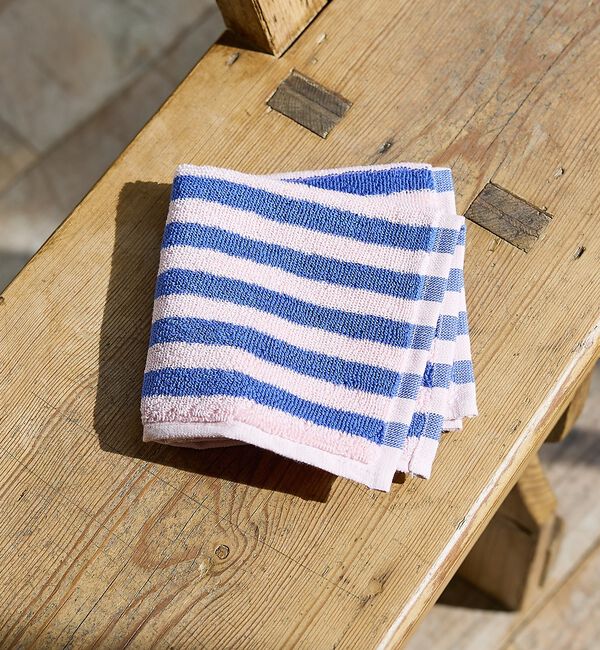 collex「【BONGUSTA/ボングスタ】 ハンドタオル NARAM WASH CLOTH」|ハンカチ|ブルー