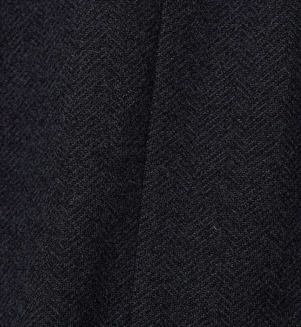 ABAHOUSE「【秋冬生地/セットアップ対応】ヘリンボーン柄 ニット ジャケット」|テーラードジャケット|