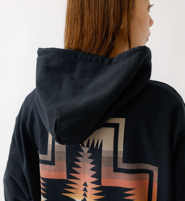 ABAHOUSE「【PENDLETON/ペンドルトン】Back Print Zip Up Hood」|パーカー|