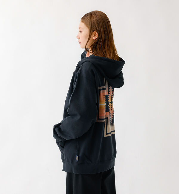 ABAHOUSE「【PENDLETON/ペンドルトン】Back Print Zip Up Hood」|パーカー|