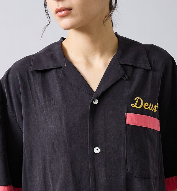 ABAHOUSE「【Deus Ex Machina / デウスエクスマキナ】ボーリングシャツ /」|シャツ・ブラウス|