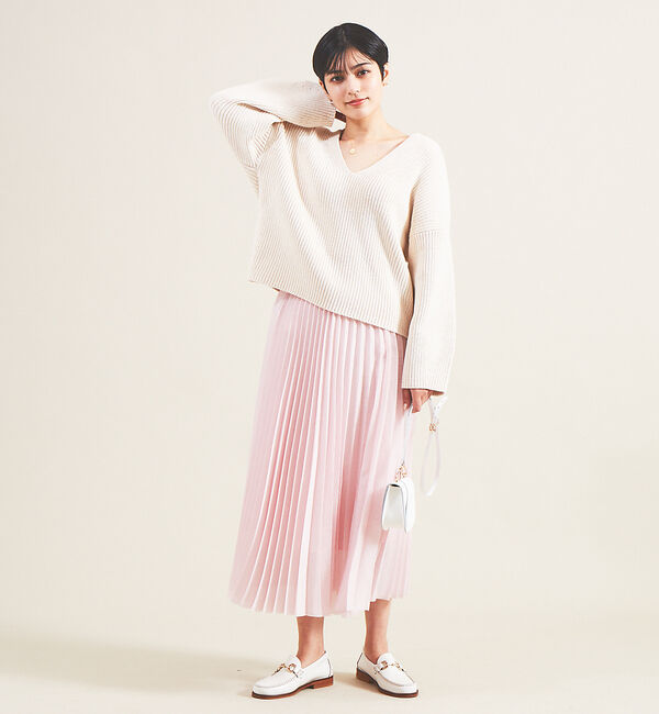 Rouge vif「片畦2WAYローゲージニット」|ニット・セーター|