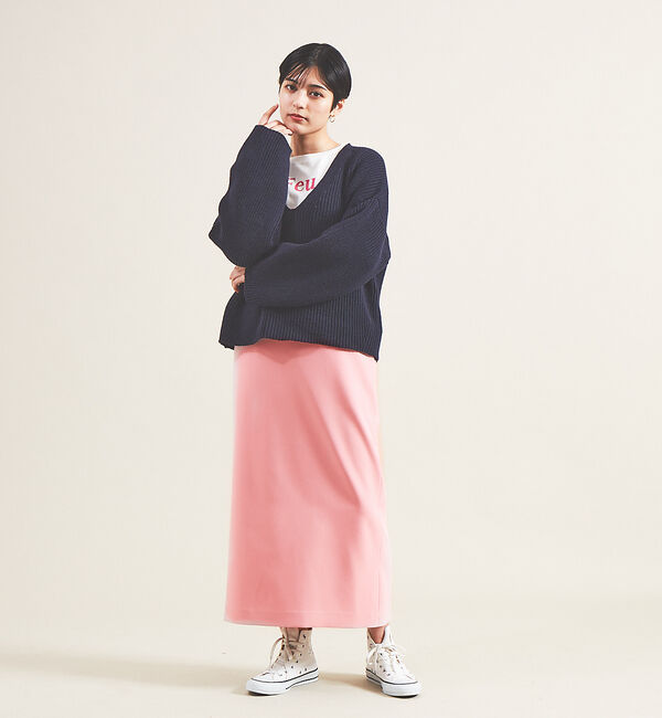Rouge vif「片畦2WAYローゲージニット」|ニット・セーター|