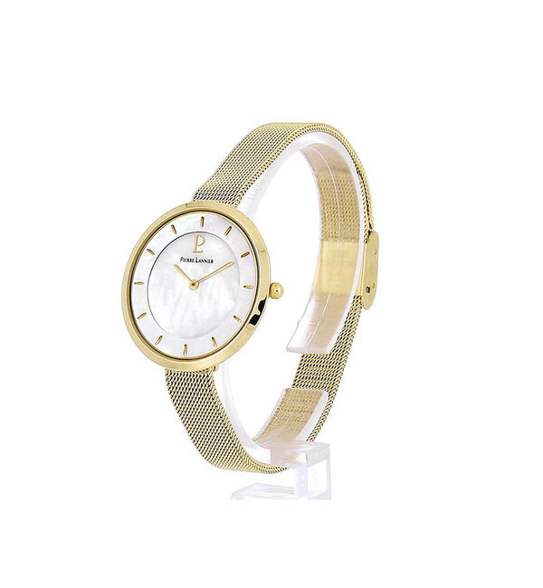 Rouge vif「【PIERRE LANNIER】リバティ シェル メッシュベルト P076G・P」|腕時計|