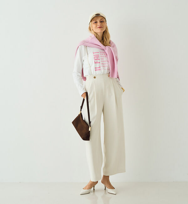 Rouge vif「リラックスロゴロンT（IL FAIT）」|Tシャツ・カットソー|