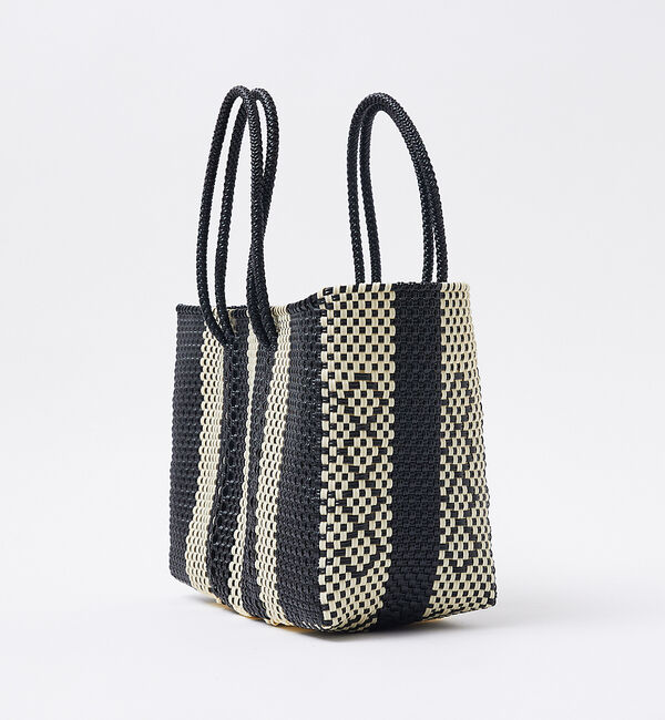 Rouge vif「【MOON BIRD/ムーンバード】手編みのメルカドバッグ/TANPIN/横長/」|ショルダー・メッセンジャー|