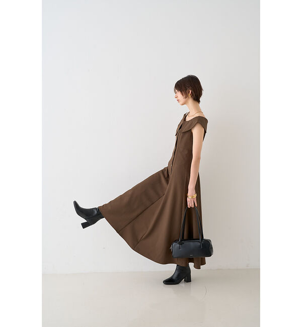 Rouge vif「【一部店舗限定】アシメショルダーワンピース」|ワンピース|