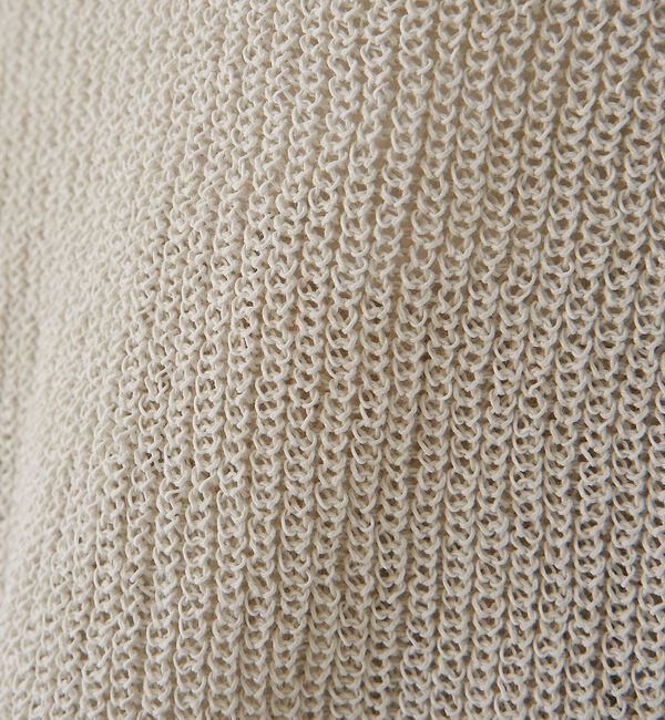 Rouge vif「【一部店舗限定】バックスリット ゆるメッシュニット」|ニット・セーター|