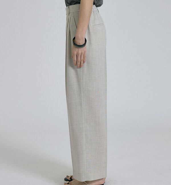 qualite「【セットアップ対応】メッシュ2タックストレードパンツ」|その他|