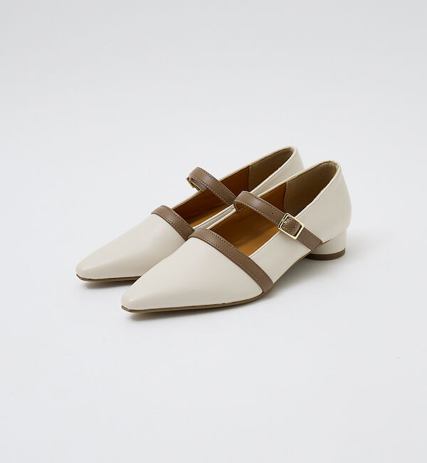 AU BANNISTER「【販売店舗限定】ツートンベルトパンプス」|パンプス|