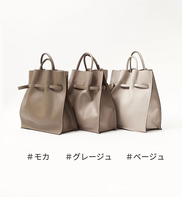 LOWELL things「【TVドラマ使用商品】Swell/2WAYギャザーオープントートBAG L」|トートバッグ|
