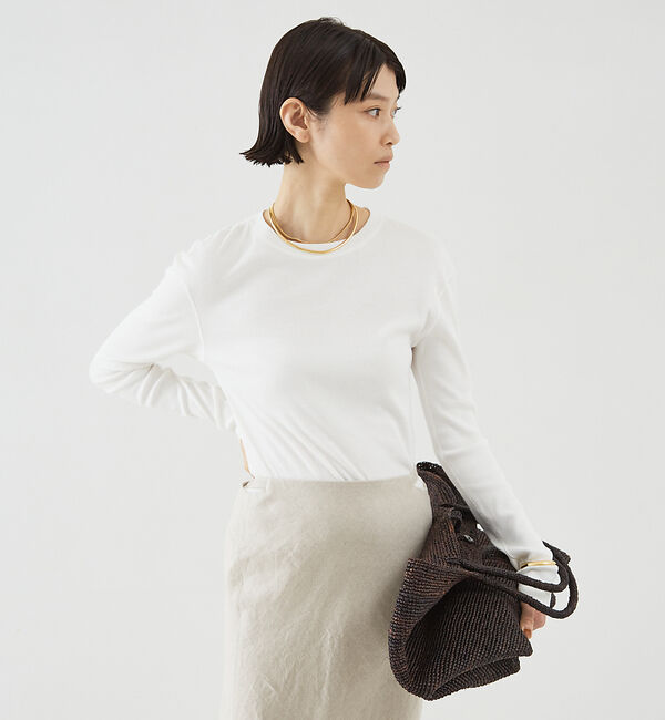 The Store by C' 「【COCUCA】リブプルオーバー」|Tシャツ・カットソー|