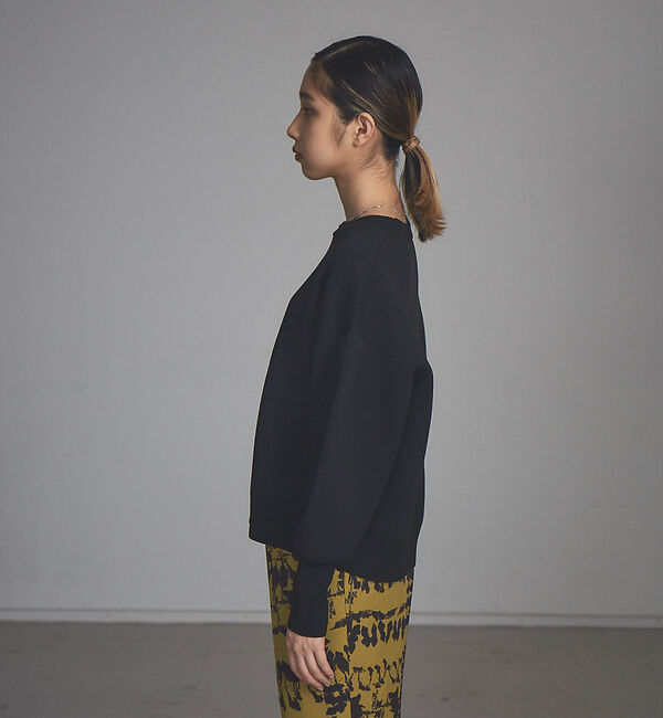 NOMINE「ラメプレーティングボリュームスリーブニット」|ニット・セーター|