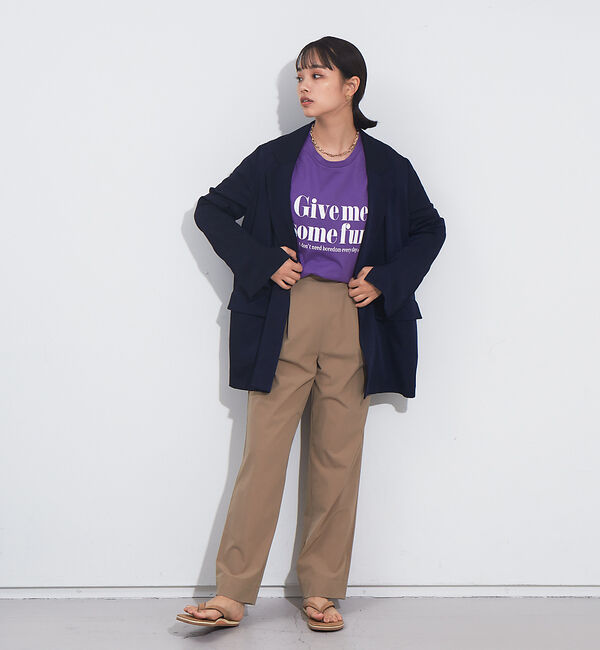 NOMINE「スリットスリーブルーズジャケット」|テーラードジャケット|