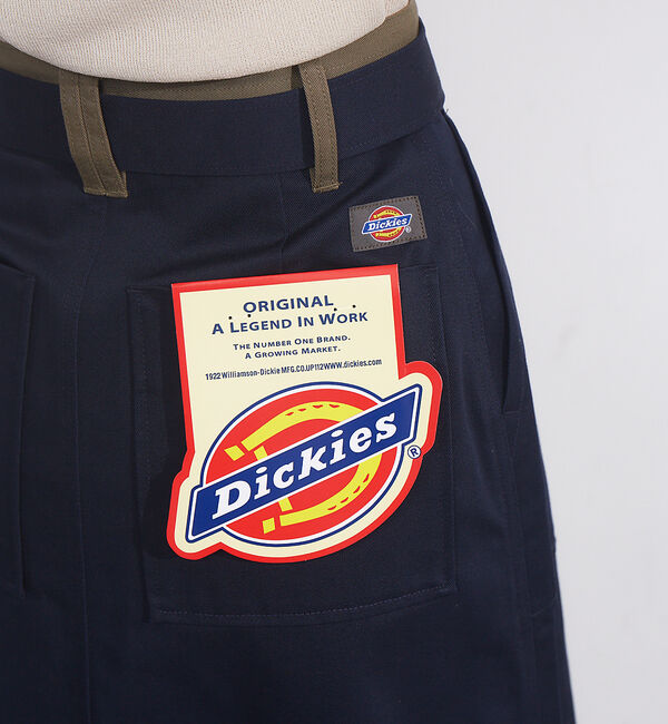 NOMINE「【Dickiesコラボ 別注】ウエスト配色 ベルトチノロングスカート」|スカート|