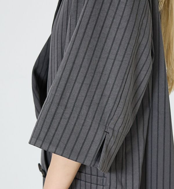 NOMINE「ハーフスリーブダブルジャケット【予約】」|テーラードジャケット|