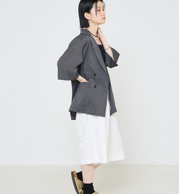NOMINE「ハーフスリーブダブルジャケット【予約】」|テーラードジャケット|