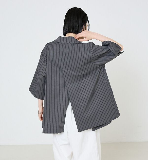 NOMINE「ハーフスリーブダブルジャケット【予約】」|テーラードジャケット|
