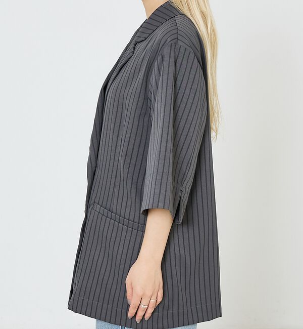 NOMINE「ハーフスリーブダブルジャケット【予約】」|テーラードジャケット|