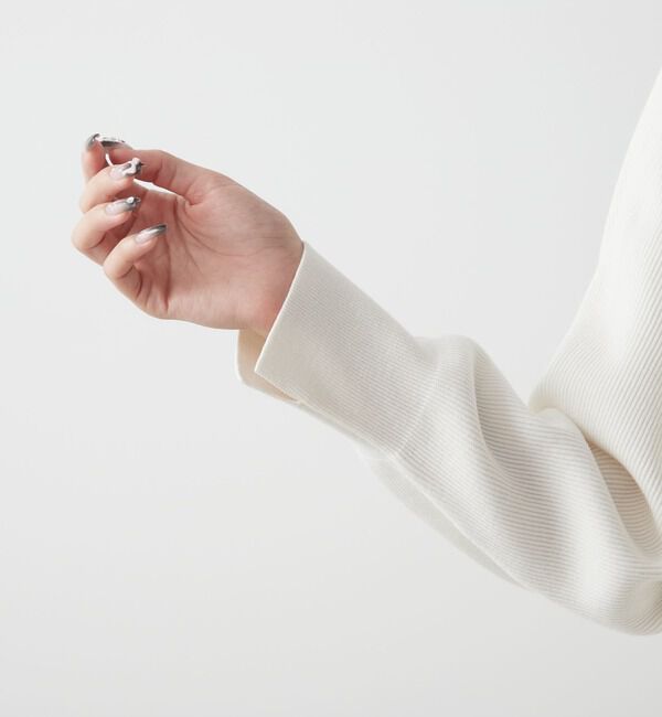 Liesse「片畔ニットプルオーバー」|ニット・セーター|