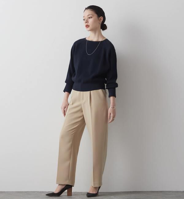 Liesse「片畔ニットプルオーバー」|ニット・セーター|