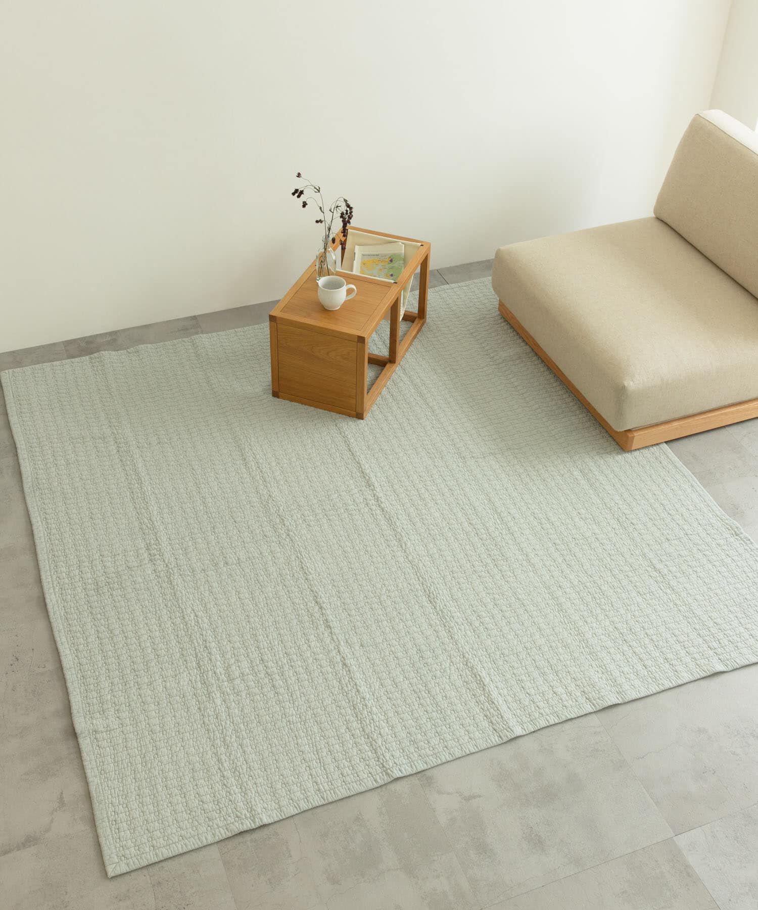 URBAN RESEARCH DOORS「DOORS LIVING PRODUCTS　コットンマット ドット 190&times;190」|クッション・クッションカバー|