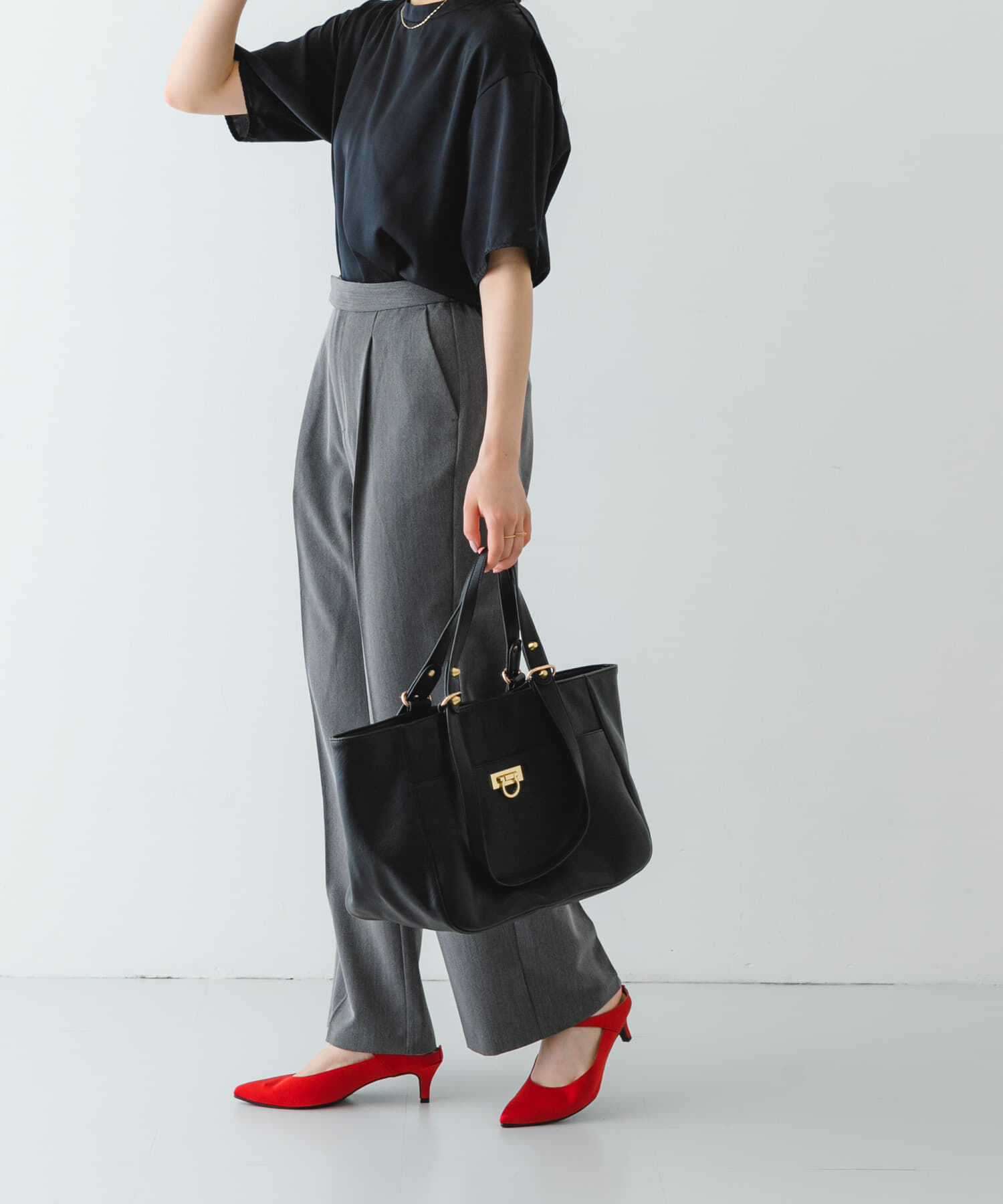 RODE SKO「『MADE IN JAPAN』プチリボンミュール」|パンプス|